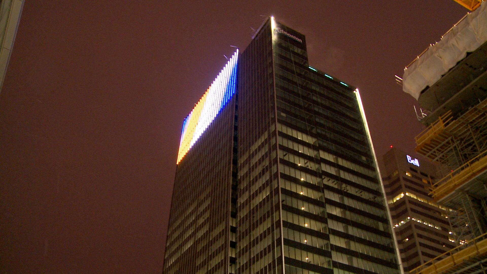 Let there be light! Rogers Place