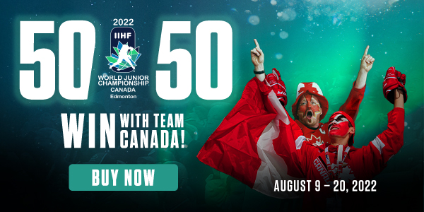 50/50 - Win with Team Canada