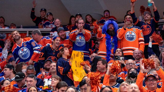 Oilers cheap jersey toss