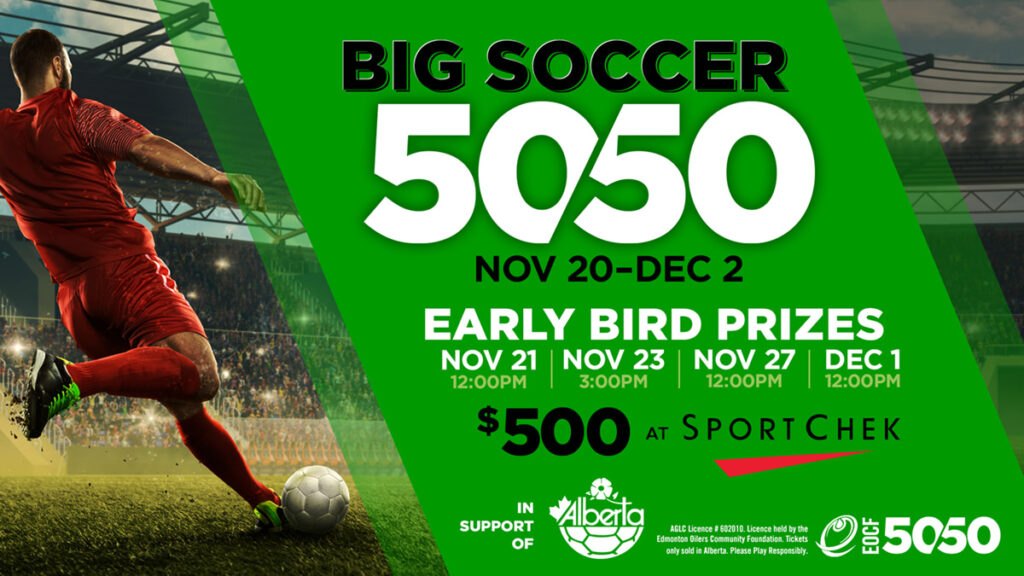 Big Soccer 50/50: November 20-Dec 2, 2022