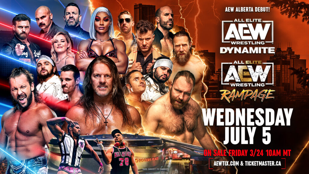 All Elite Wrestling (AEW) July 5, 2023 Rogers Place