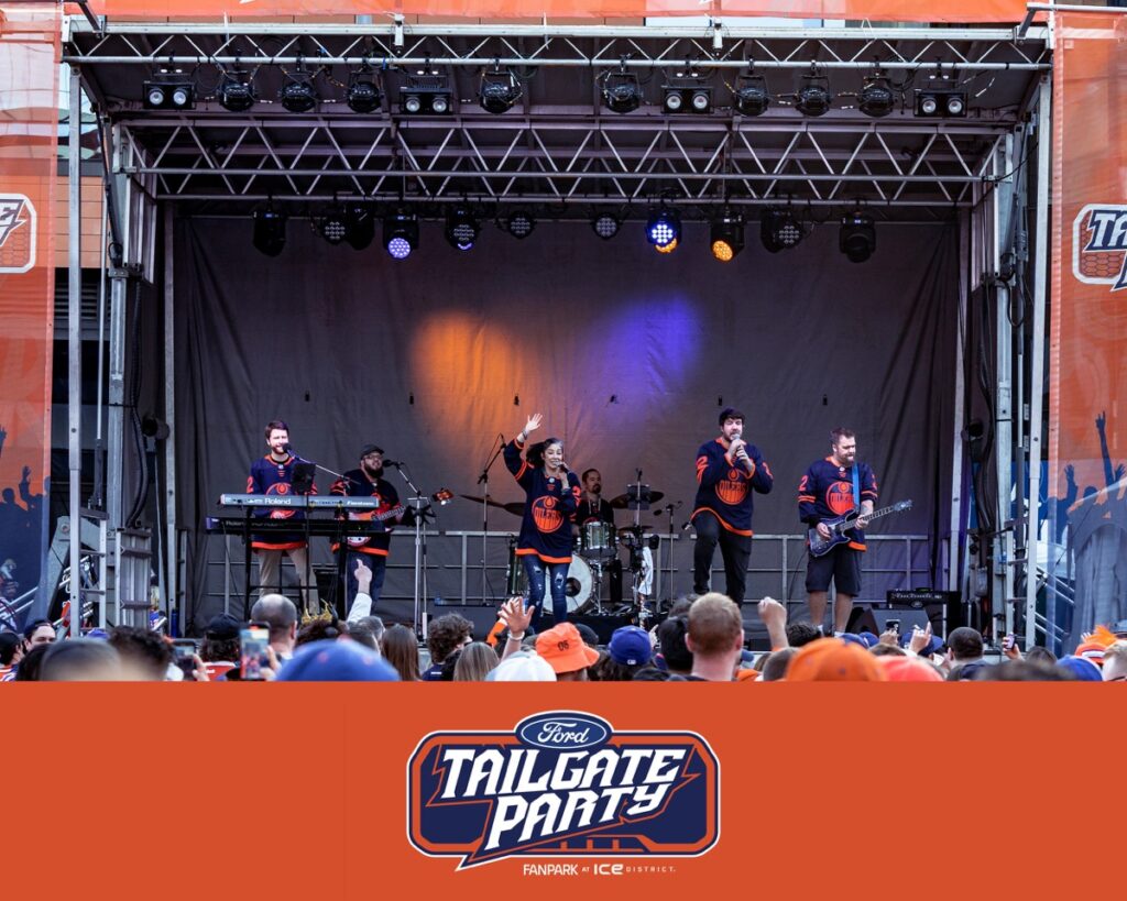 Ford Tailgate Party in Fan Park